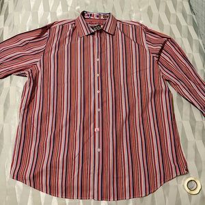 Great Robert Graham XXL Orange, Blue, White and Red